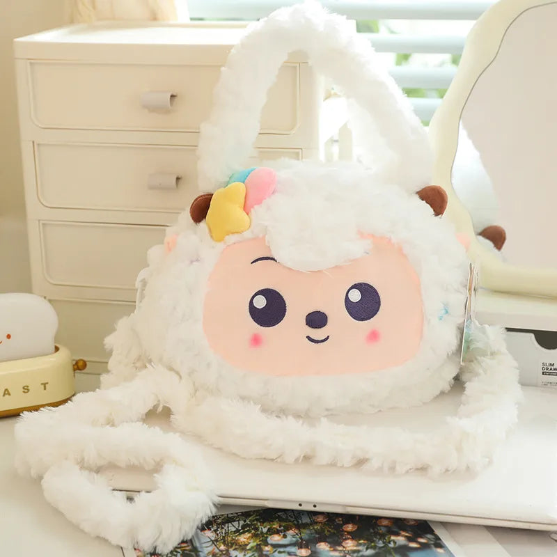 Genuine Pleasant Goat plush toy beautiful sheep doll lazy sheep pillow gift leg clip doll children's toy