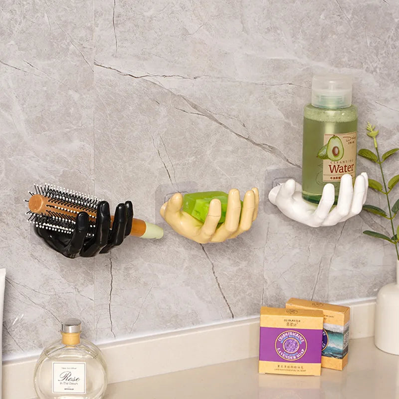 retro hand solid color resin hooks 1 piece