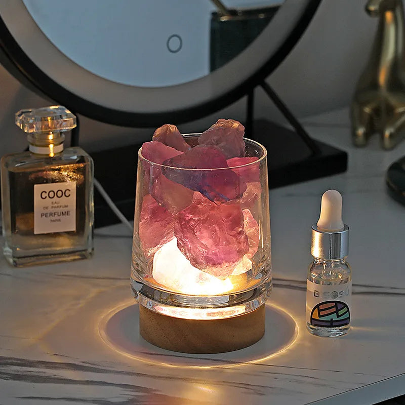 Modern Style Classic Style Geometric Crystal stone aromatherapy essential oil Home Fragrance