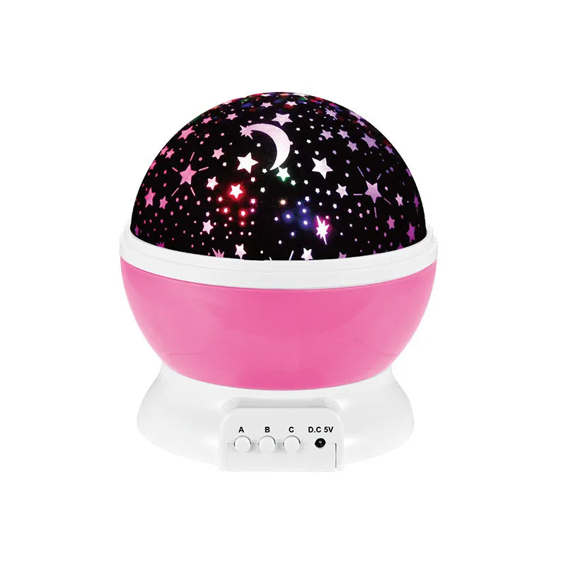 Dream star light colorful night light LED romantic star projector warm light table lamp super bright  gifts