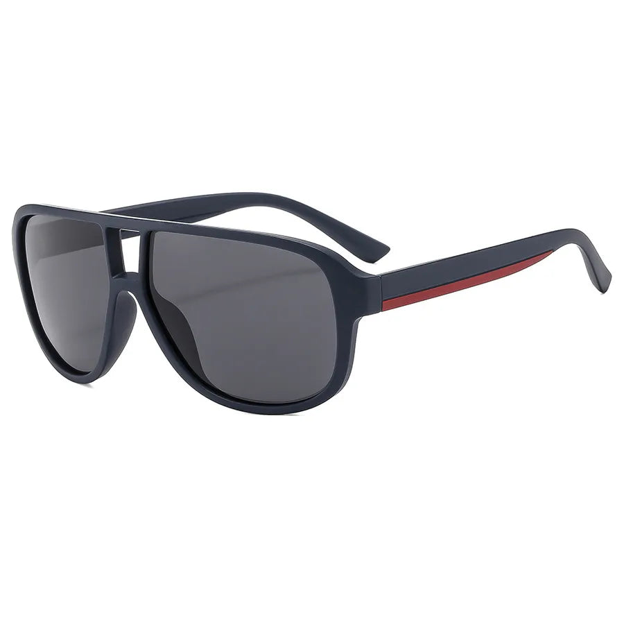 Vacation Classic Style Solid Color Pc toad glasses Full Frame Men's Sunglasses
