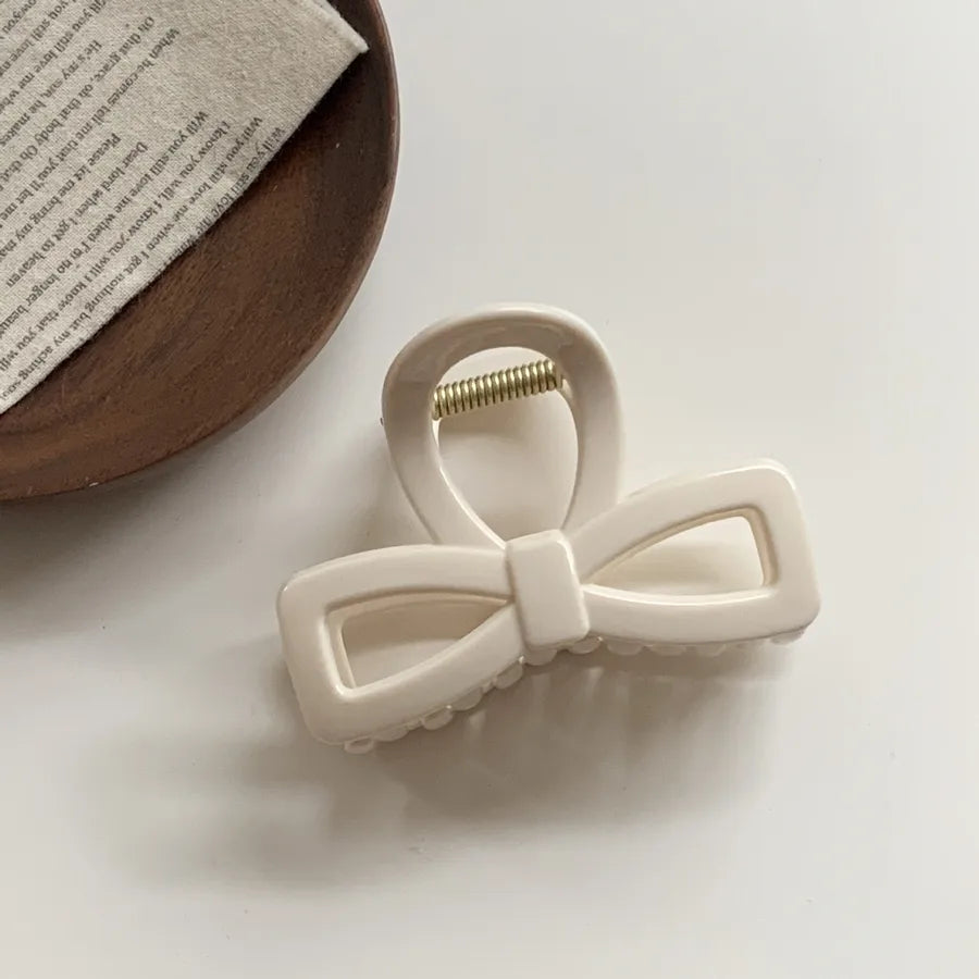 Casual Elegant Lady Women's Bow Knot pc Hair Claws