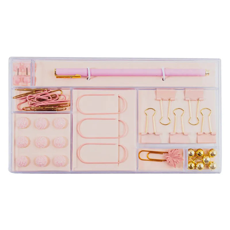 Solid Color Metal Learning Casual Stationary Sets