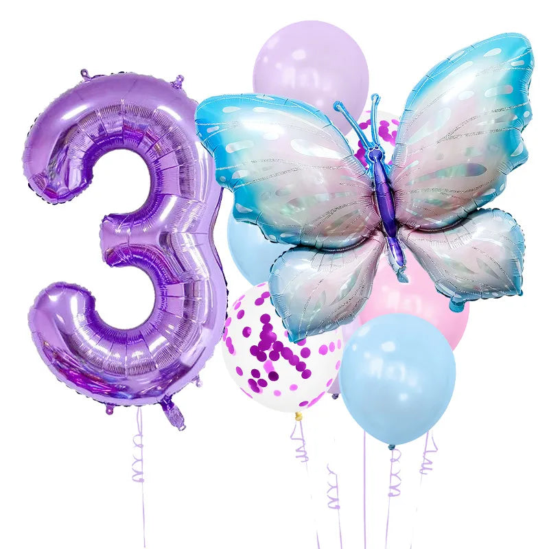 Birthday Simple Style Classic Style Color Block Aluminum Film Birthday Festival Balloons