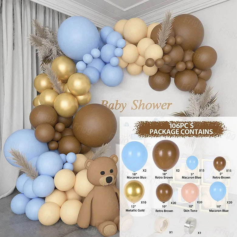 10 Series Birthday Party Decoration Balloon Suit Balloon Chain Arch Wedding Wedding Room Scene Arrangement