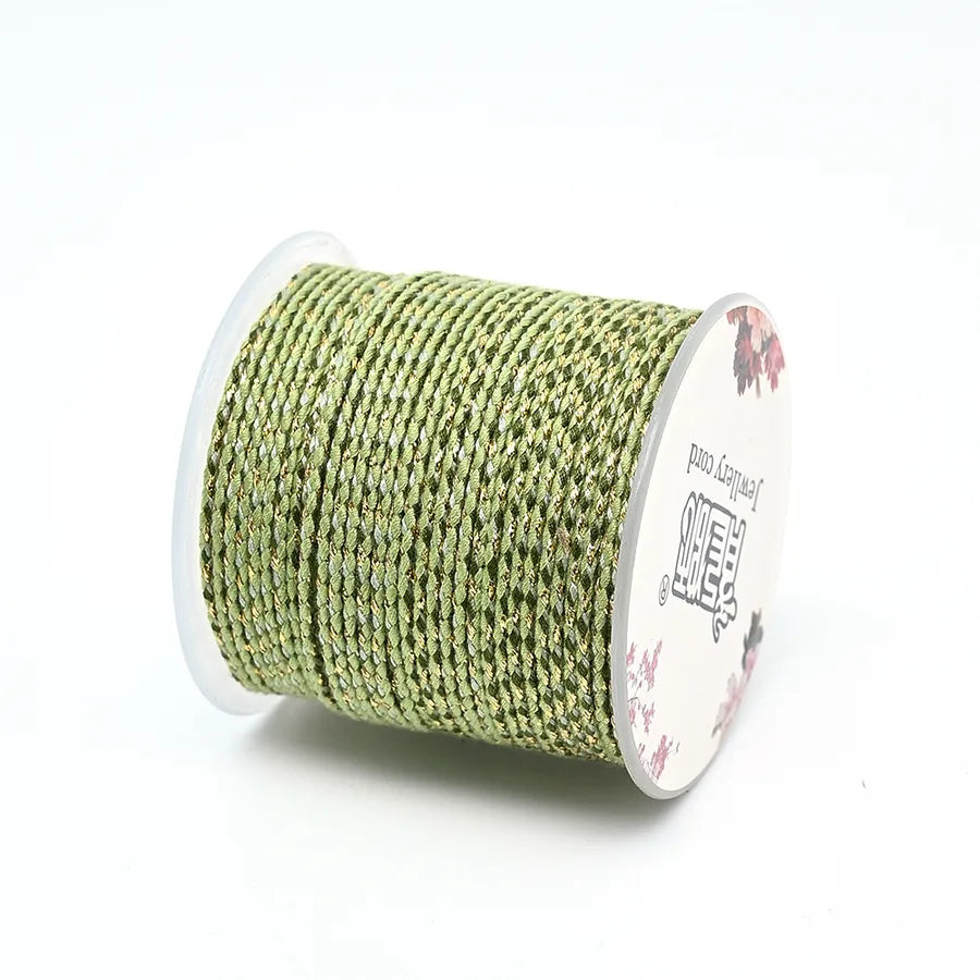 1 Roll/Package Cotton Polyester  Wire Diameter: 2mm Jewelry Accessories