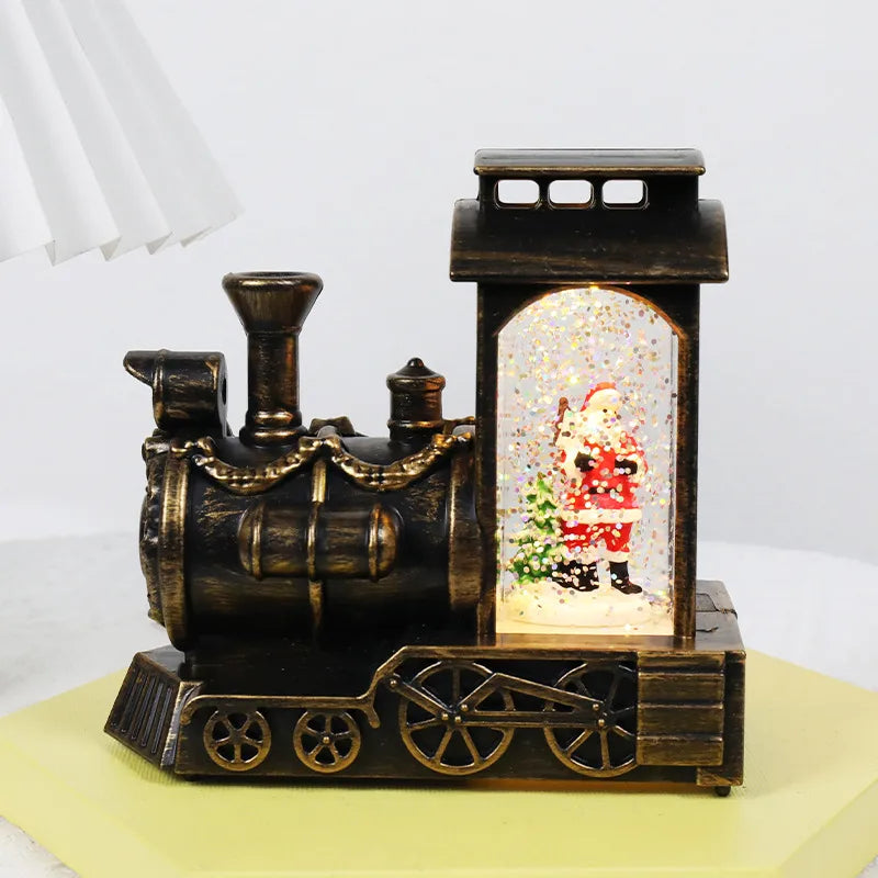 Christmas Cartoon Style Santa Claus Snowman Plastic Indoor Party Festival Ornaments
