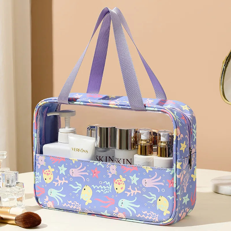 fashion solid color pvc pu leather storage box