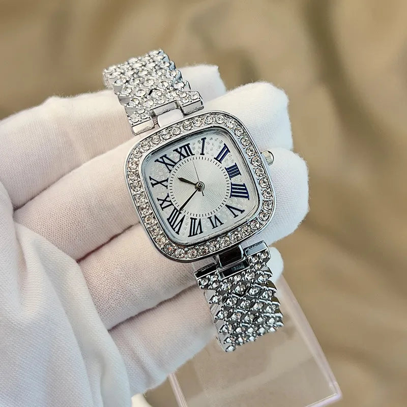 Simple Style Geometric Single Folding Buckle Quartz Women's Watches