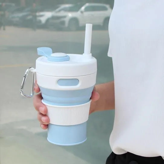 cute solid color silica gel water bottles 1 piece