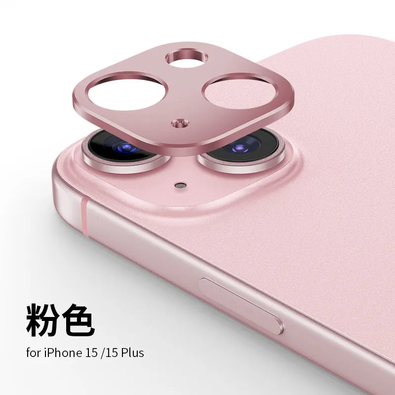 Suitable for Apple 16 lens film IPhone15ProMax mobile phone camera titanium metal stickers anti-drop wholesale