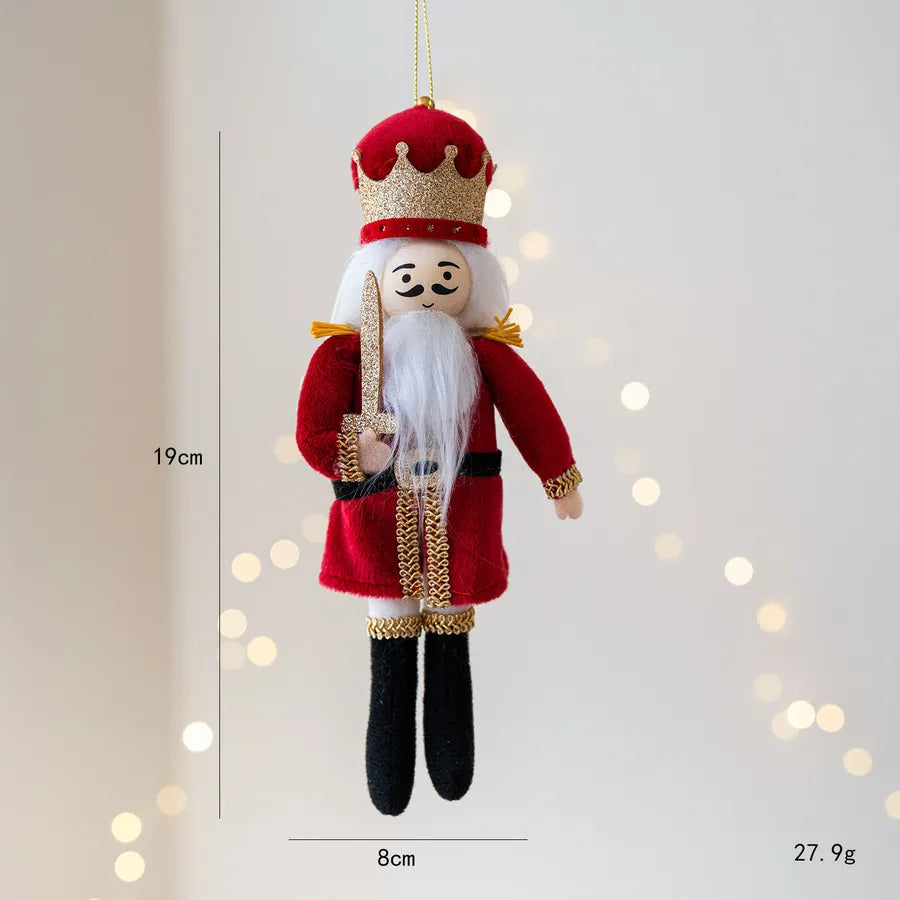 New Christmas Decorations Nutcracker Soldier Pendant Christmas Tree Decor Doll  Style Festive Accessories
