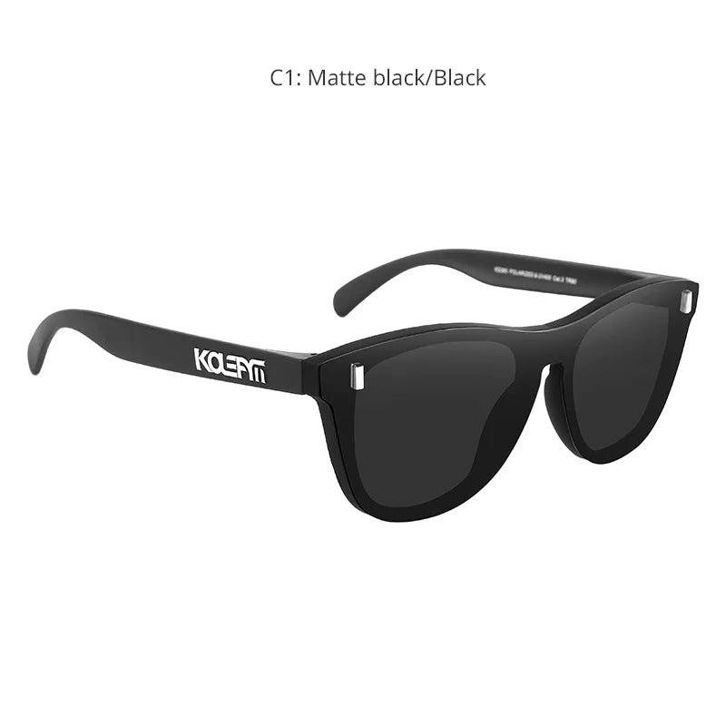 casual color block tac round frame full frame men's sunglasses