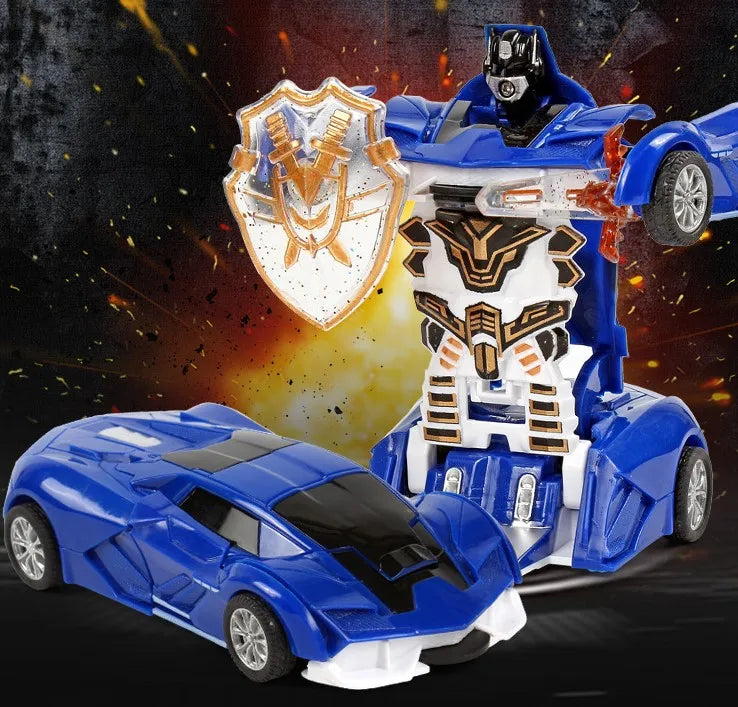 children's collision creative fashion leisure deformation car toys