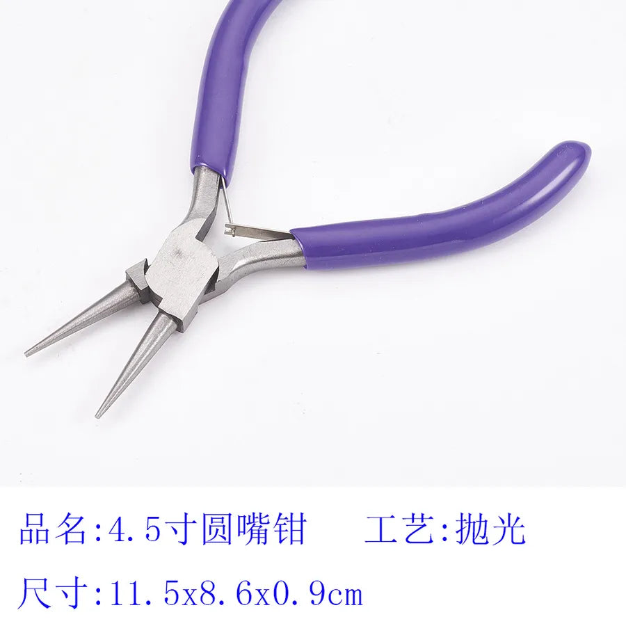 Handmade Jewelry Making Tools Multi-Model Clippers Sharp Mouth Round Mouth Bent Mouth Metal Polished Accessories For DIY Jewelry