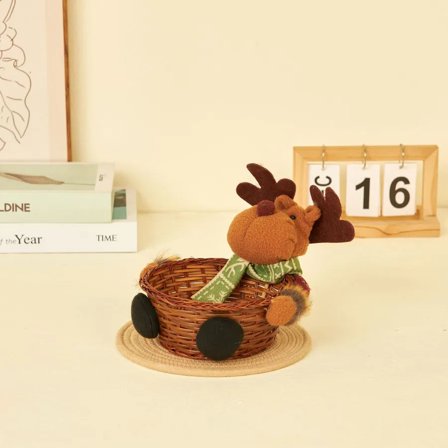 Christmas Cute Doll Party candy basket