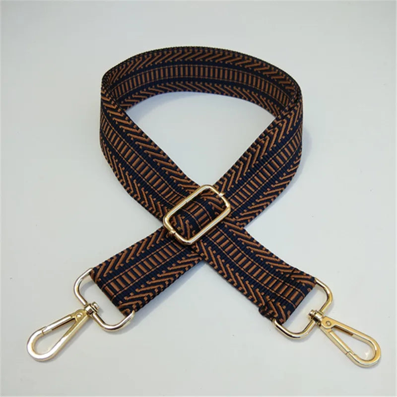 all seasons polyester stripe sling strap bag accessories