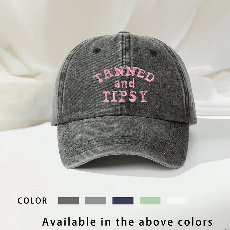 Unisex Vacation Classic Style Solid Color Curved Eaves Baseball Cap