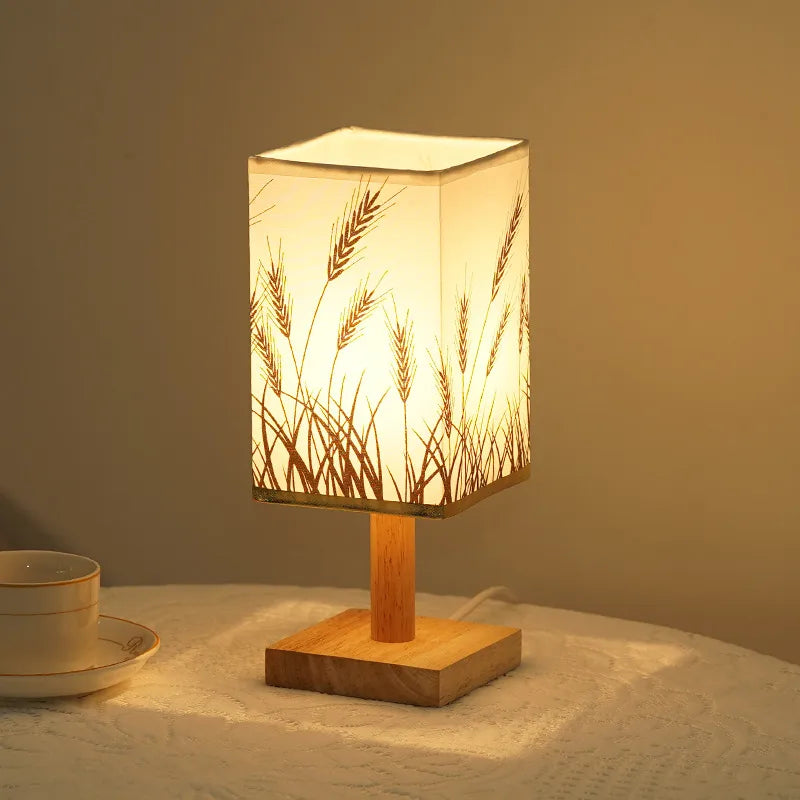 Decorative Table Lamp - Elegant Design Crystal Elements Golden Accents - Perfect For Living Room Bedroom