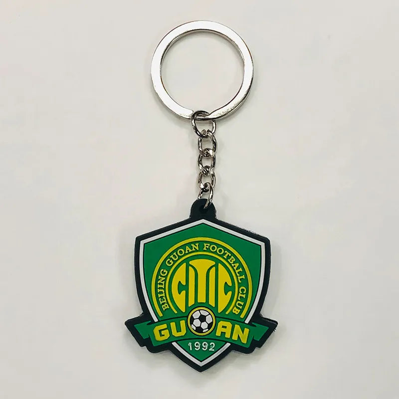 Simple Style Animal Letter Number PVC Football World Cup Keychain