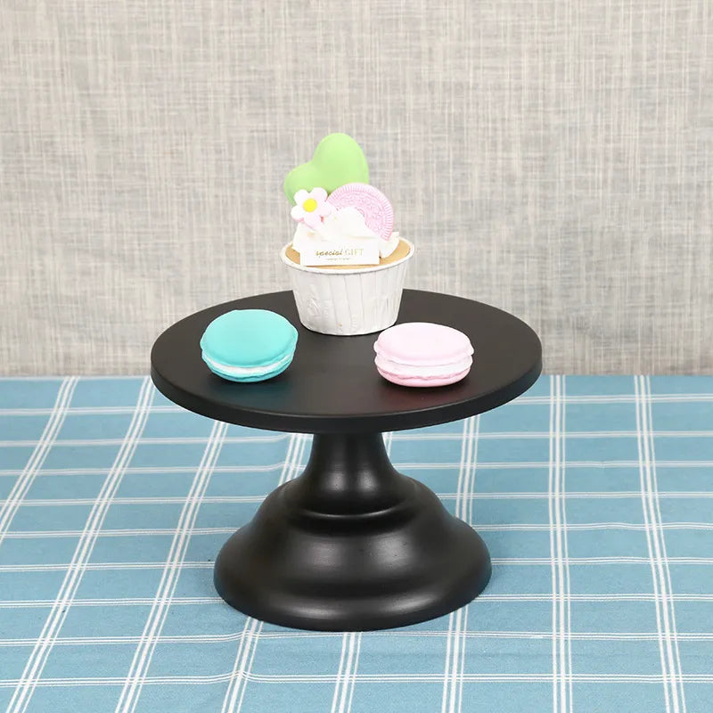 Nordic Style Solid Color Iron Daily Party Cake stand