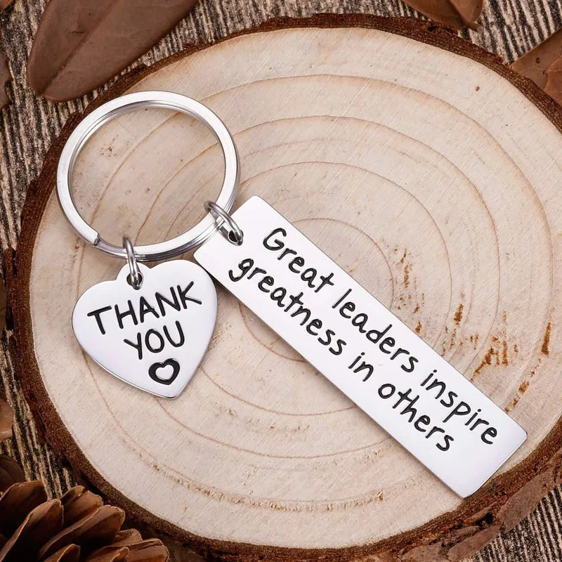 Simple Style Letter Heart Shape Stainless Steel Teachers' Day Unisex Bag Pendant Memorial Keychains