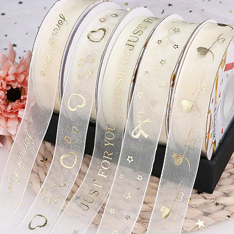 Casual Elegant Simple Style Letter Polyester Wedding Banquet Birthday Party Supplies Gift Wrapping Supplies 1 Roll