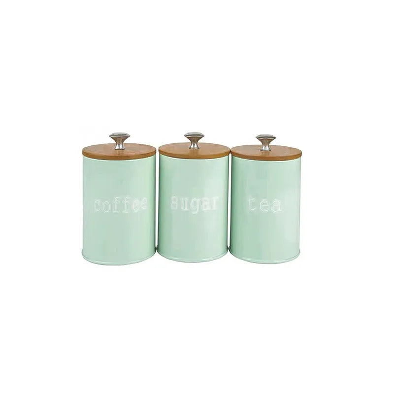 Retro Simple Style Letter Galvanized Iron Storage Container Box