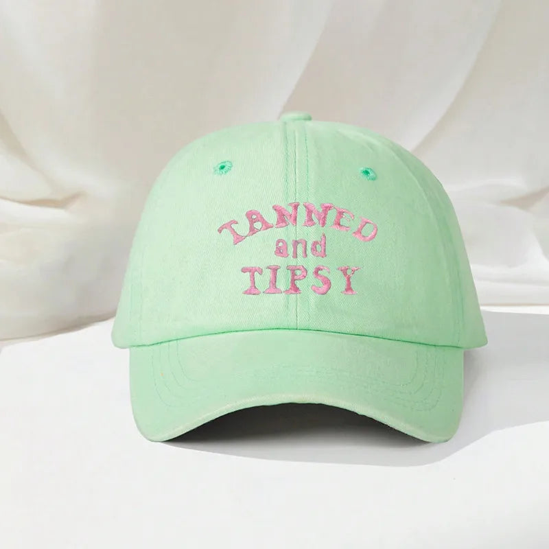 Unisex Vacation Classic Style Solid Color Curved Eaves Baseball Cap