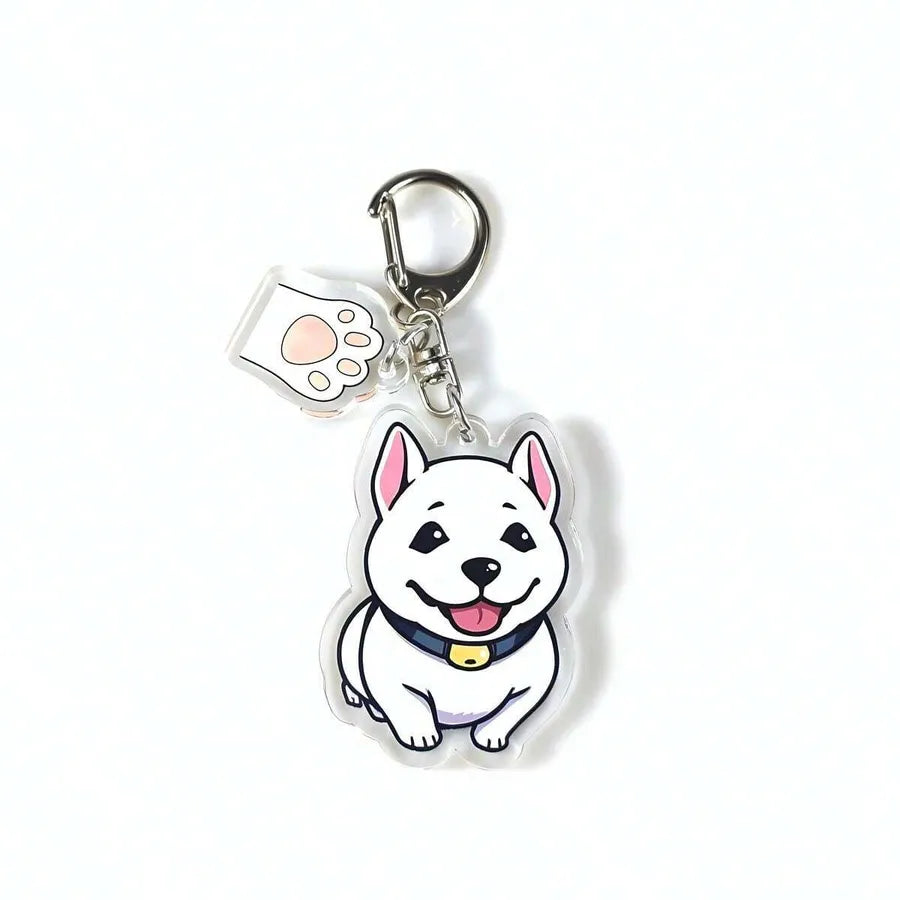 Cute Animal Arylic Keychain