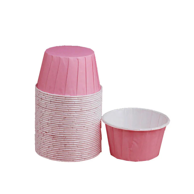 Simple Style Polka Dots Coated paper Bakeware cake cups