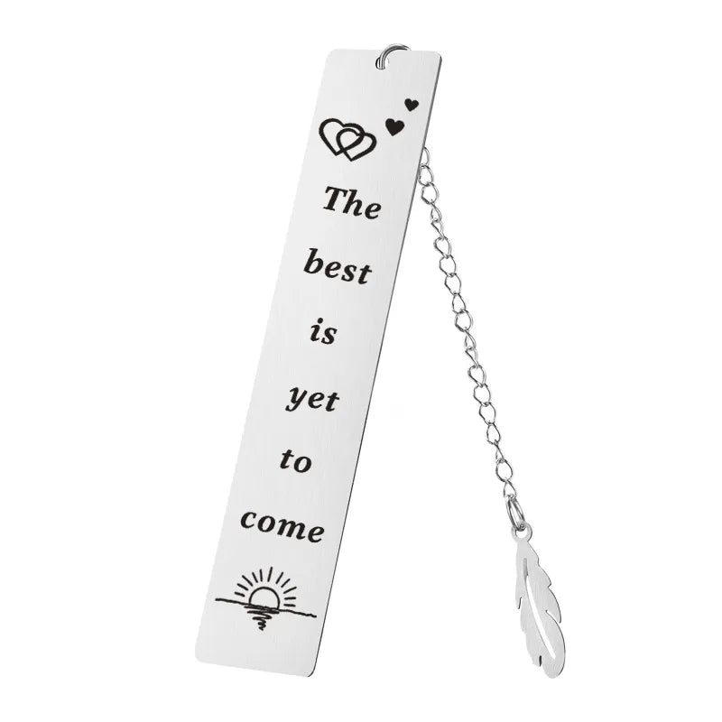 1 Piece Letter School 201 Stainless Steel Simple Style Bookmark