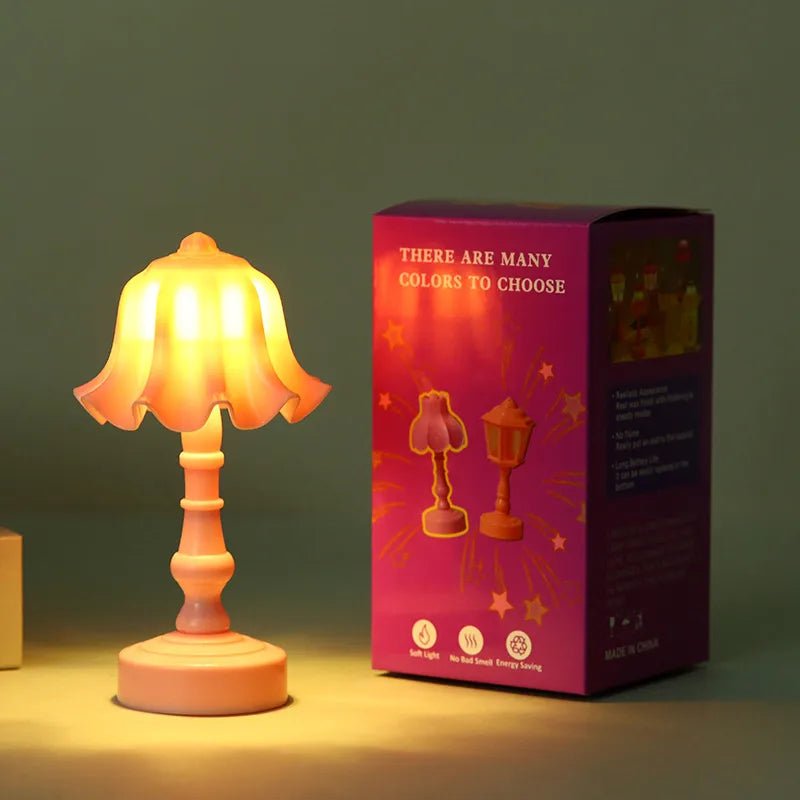 simple style solid color plastic indoor night lights