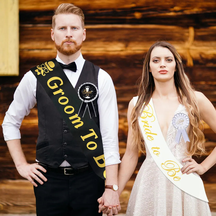 exclusive for bachelor party shoulder strap etiquette belt set bride to be etiquette belt bridal party set