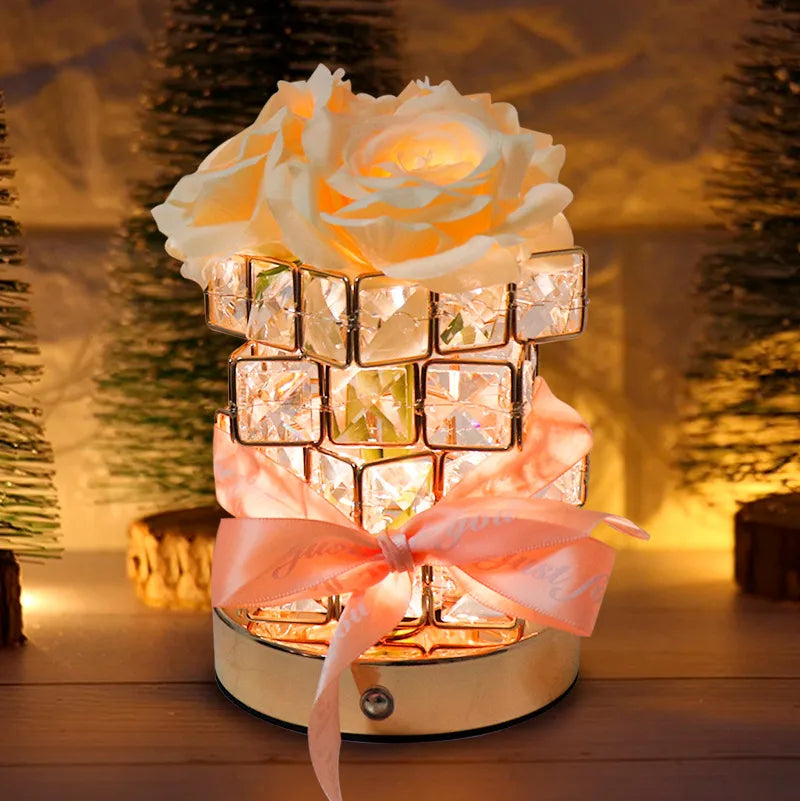 Christmas Casual Shiny Solid Color Crystal Ornaments Lighting Accessories