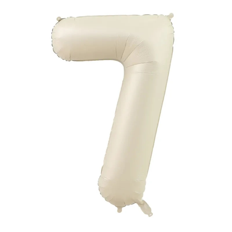 birthday number aluminum film party balloons 1 piece