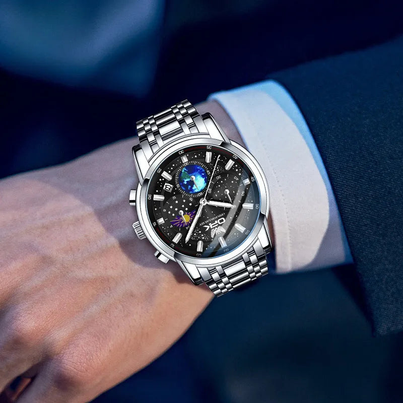 OPK brand watch manufacturers wholesale a generation of  chronograph moon luminous quartz watch men's watch men