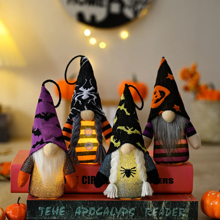 halloween pumpkin bat cloth party rudolph doll