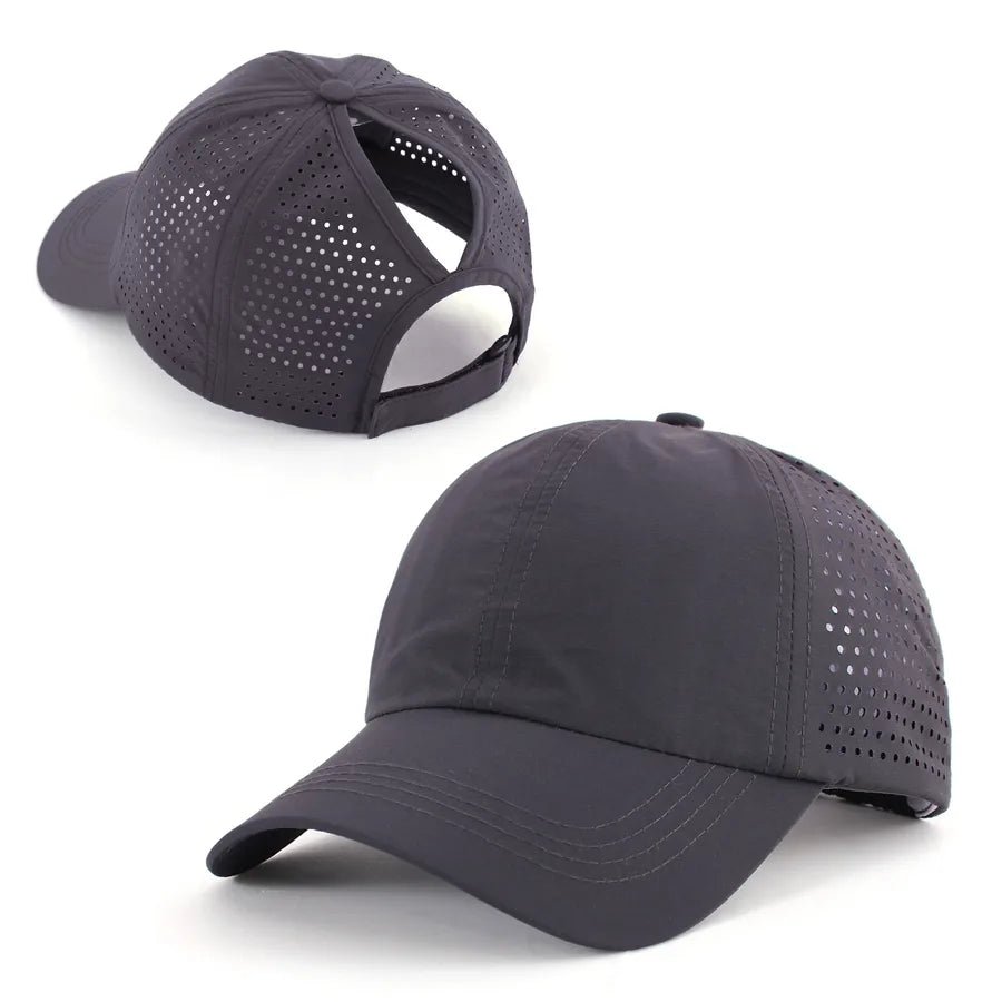 Unisex Retro Sport Style Commute Solid Color Curved Eaves Baseball Cap