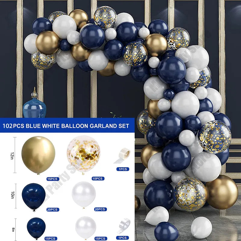 10 Series Birthday Party Decoration Balloon Suit Balloon Chain Arch Wedding Wedding Room Scene Arrangement