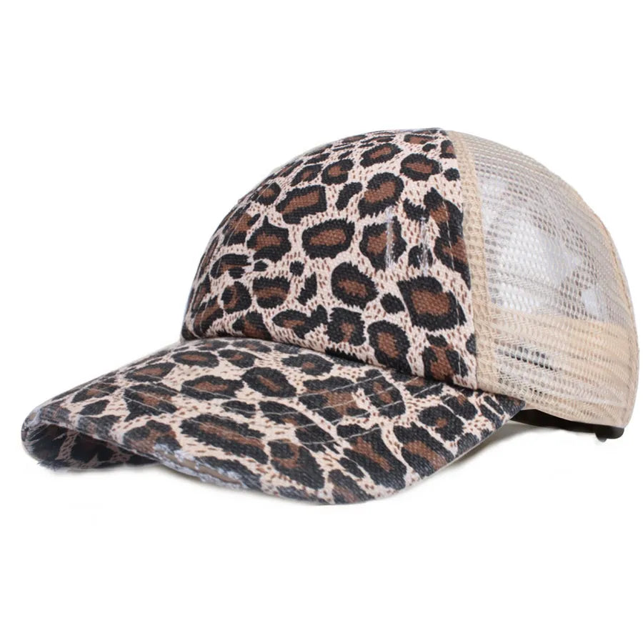 New Washed Retro Pure Color Mesh Hat Cross Design Sun Protection Baseball Cap Spring Autumn Season Unisex Hat
