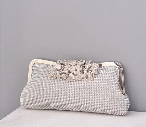 pu leather solid color square evening bags