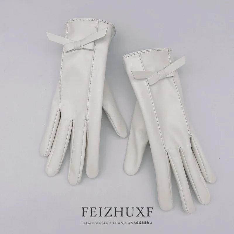 Women's Simple Style Solid Color Gloves