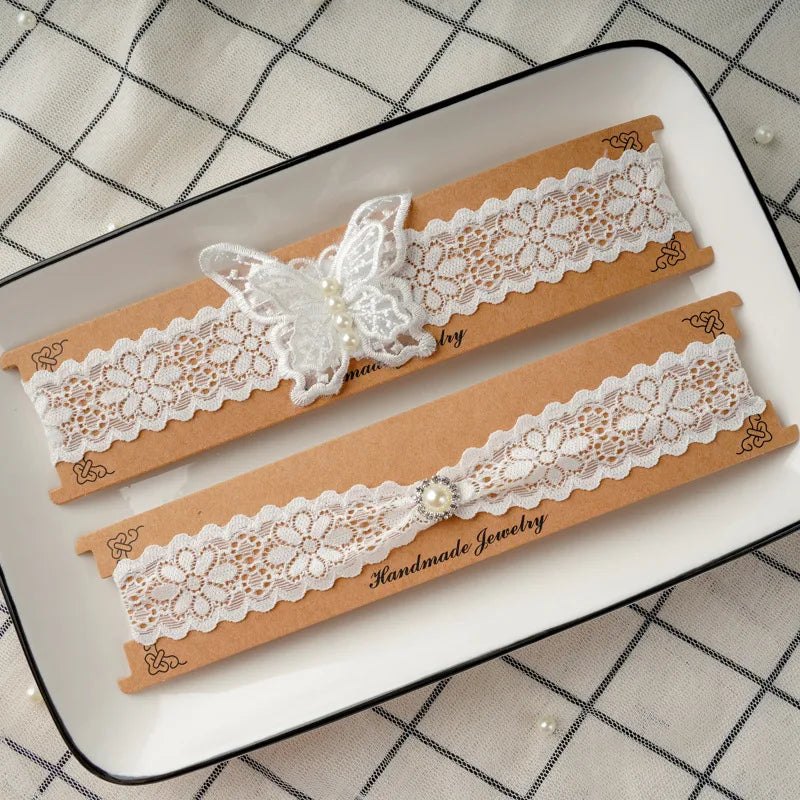 Bridal Butterfly Daily Garter