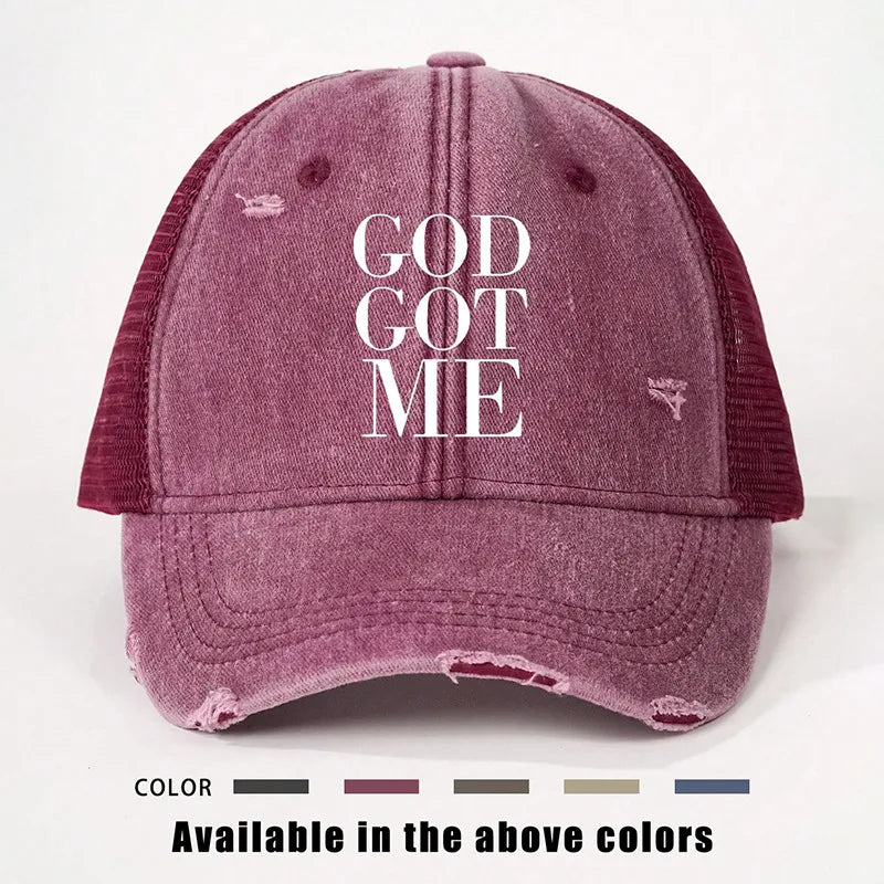 Women's Vacation Classic Style Slogan Curved Eaves Baseball Cap