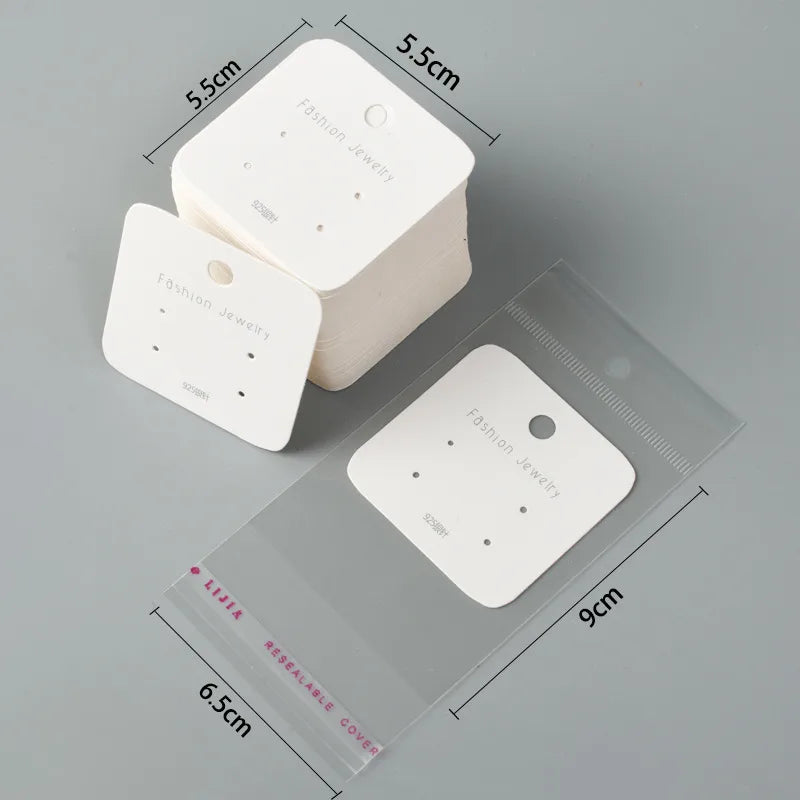 basic letter solid color paper printing jewelry accessories 1 piece
