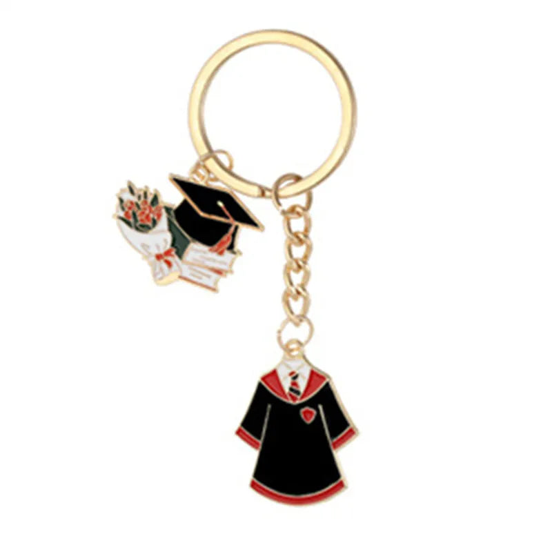 1 Piece Modern Style Simple Style Book Alloy Stamping Stoving Varnish Plating Unisex Screw Clasp Closure Keychain