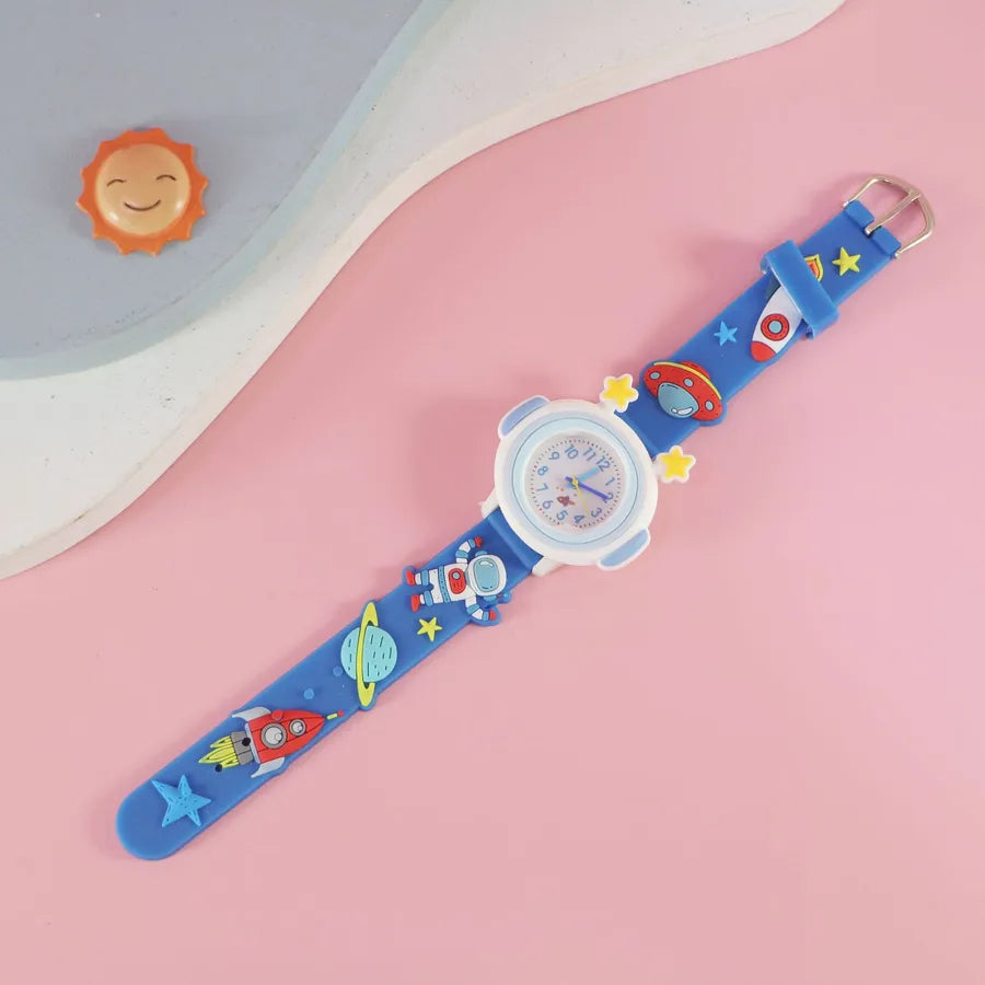 Manufacturers supply new creative children's watches kindergarten primary school students cartoon veneer watches cartoon watch wholesale