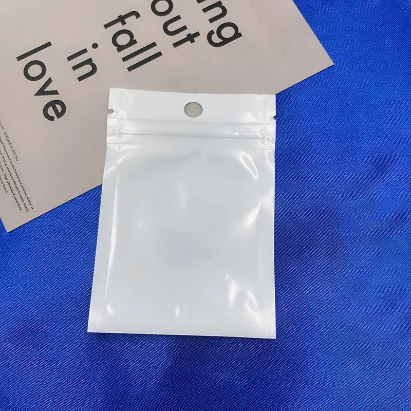 basic solid color plastic storage bag
