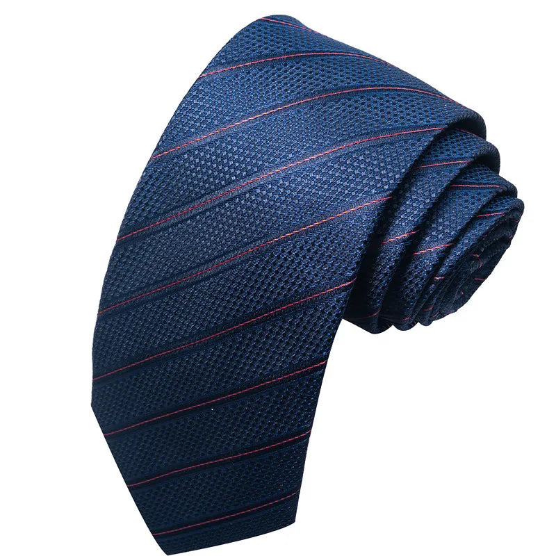 business formal solid color cashew nuts flower polyester yarn men's tie